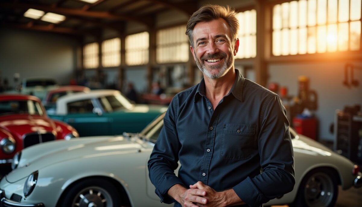Gerry Blyenberg : Portrait d&rsquo;un animateur emblématique de Wheeler Dealers et son parcours professionnel