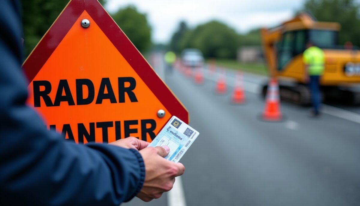 Amendes radar de chantier : montants appliqués et impact sur vos points de permis